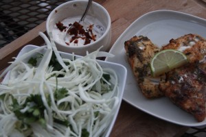 Lime Marinated Fish Tacos