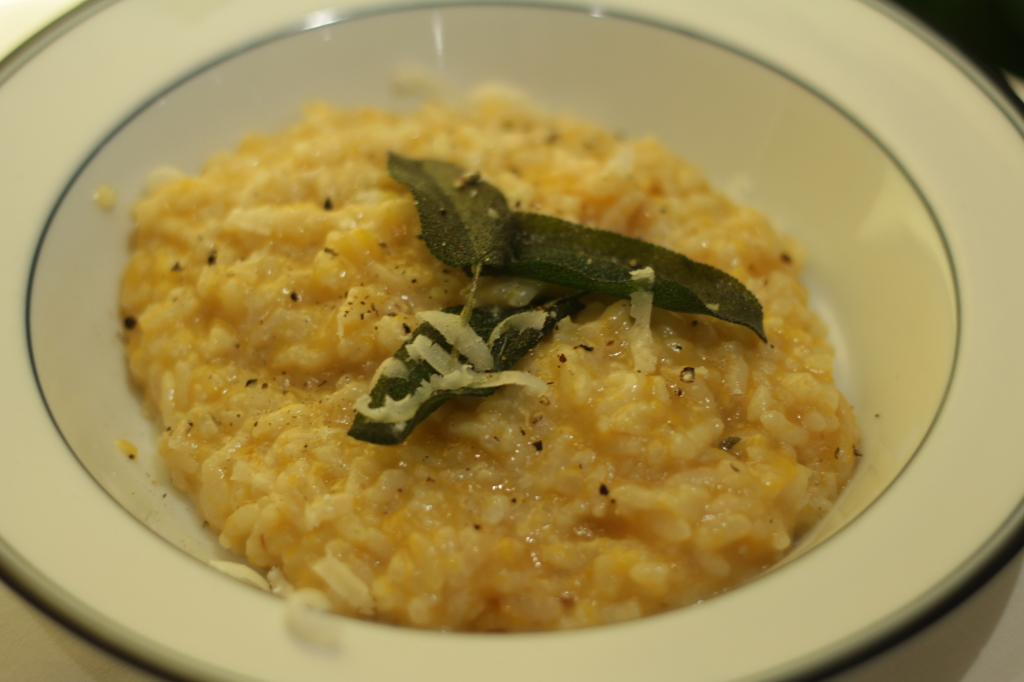 Butternut Squash Risotto with Crisp Sage