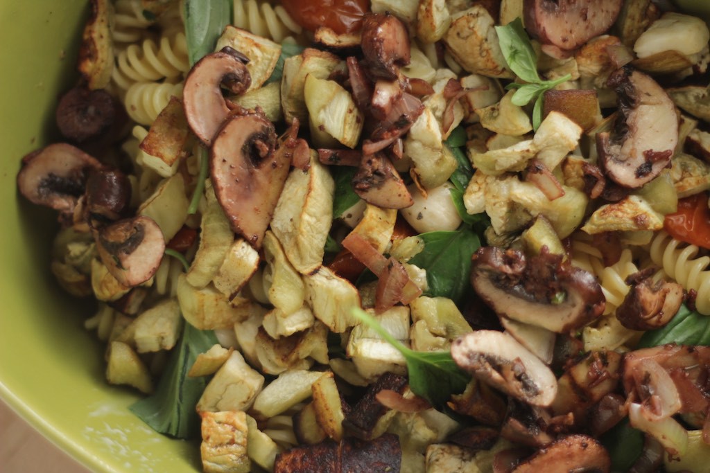 Veggie Pasta Bake Prep